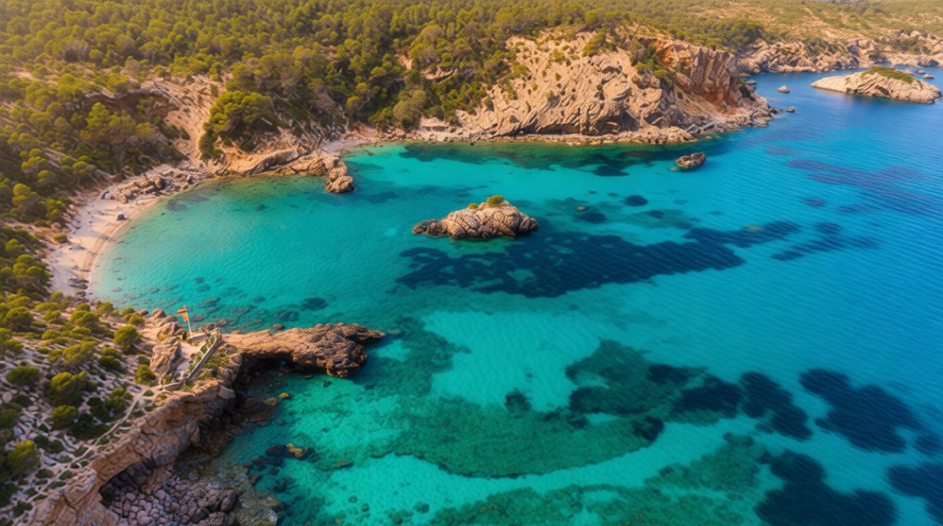 Cala Xarraca, la grande baie ouverte du Nord
