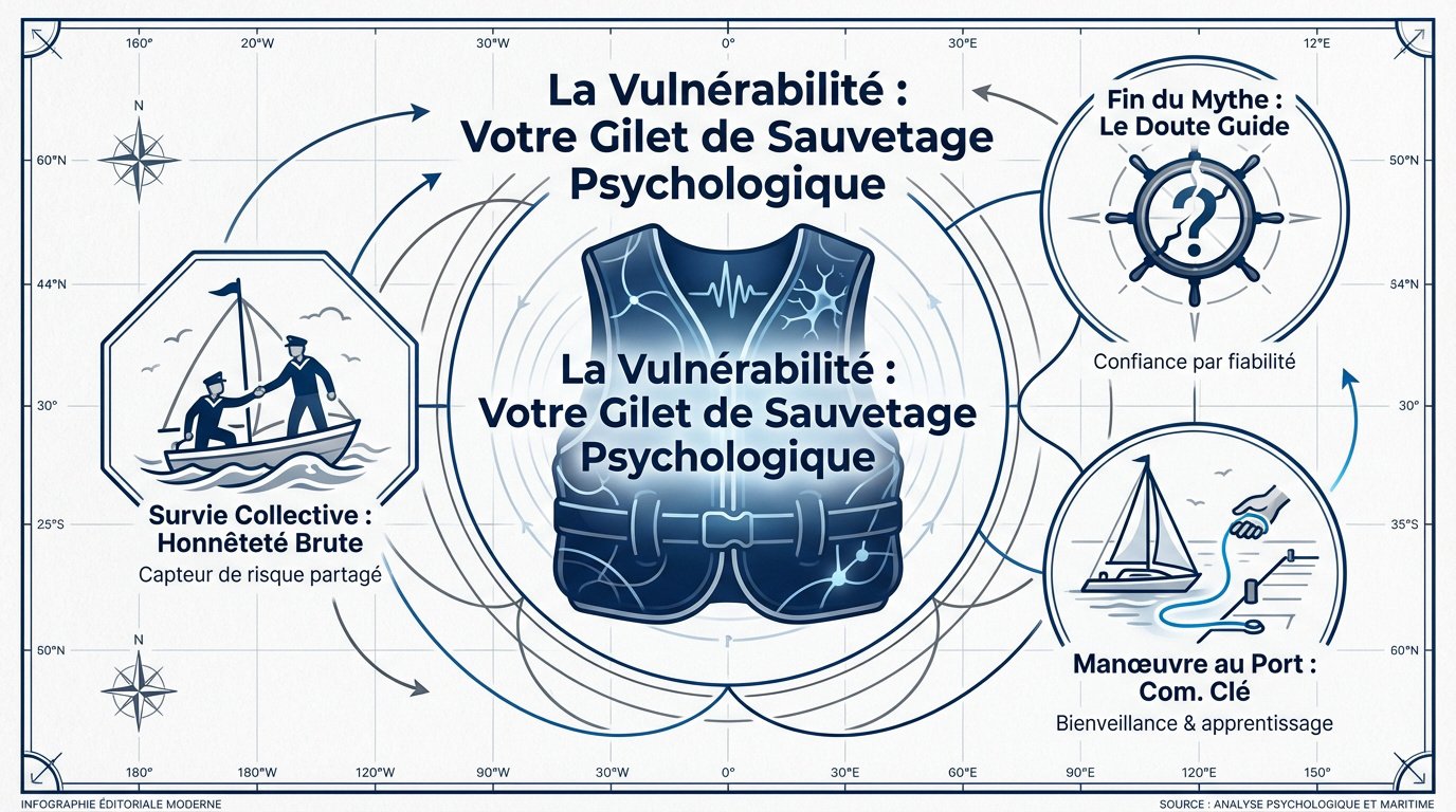 Confiance et vulnérabilité au sein d'un équipage de voilier en mer